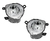 OPTICA FARO DELANTERO FIAT 500 2008 A 2018 - INFERIOR ALTA - MARCA TYC