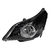 OPTICA FARO DELANTERO CHEVROLET AGILE 2009 A 2013 FONDO NEGRO - MARCA CARTO en internet