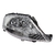OPTICA FARO DELANTERO CITROEN C3 2002 A 2007 - MARCA TYC - comprar online