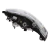 OPTICA FARO DELANTERO CITROEN C4 2007 A 2013 COMANDO ELECTRICO - F2J (VALEO) - Opticas de Autos