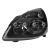 OPTICA FARO DELANTERO RENAULT CLIO 2006 A 2012 FONDO GRIS - IMPORTADO - tienda online