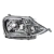 OPTICA FARO DELANTERO TOYOTA ETIOS 2013 A 2017 CARCASA GRIS - MARCA TYC - comprar online