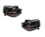 OPTICA FARO DELANTERO VW CROSSFOX 2015 A 2019 - FONDO NEGRO VIRA CROMADA - MARCA TYC