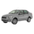 OPTICA FARO DELANTERO FIAT SIENA F3-I FONDO NEGRO ARO CROMADO 2007 A 2009 - MARCA DEPO - Opticas de Autos