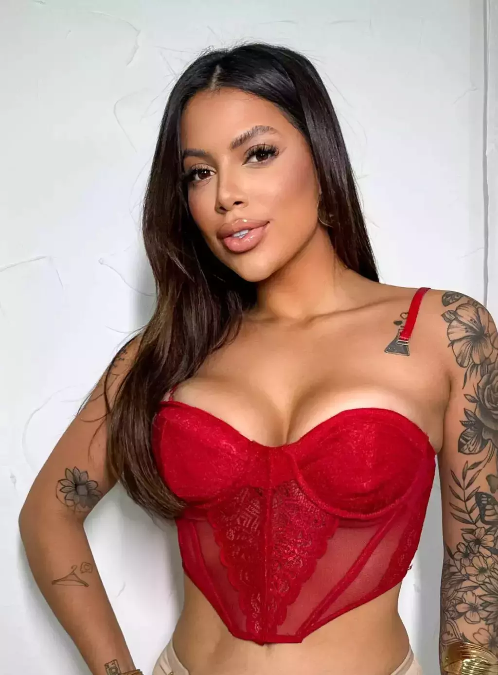 Corset Loren - Vermelho