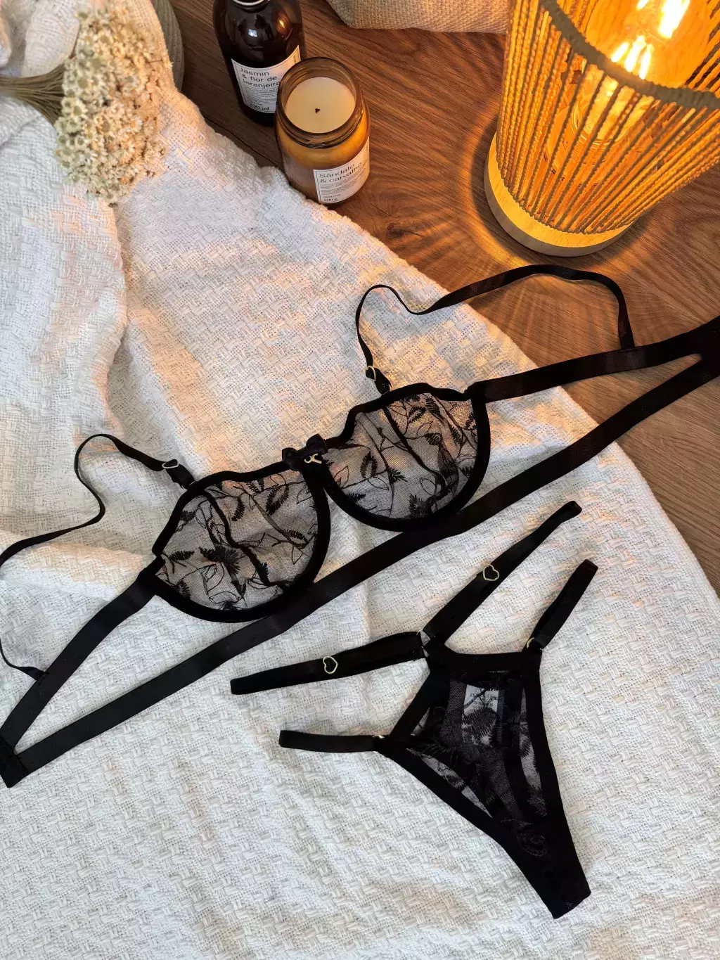 Lingerie Fascínio Preto