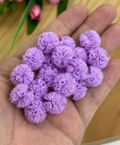 POMPOM DE MALHA 1,5 CM - 10 UNIDADES na internet