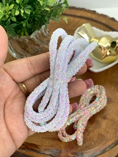 TUBO DE STRASS PARA TIARAS - 1 METRO - Toda Coisinha Fitas e Apliques
