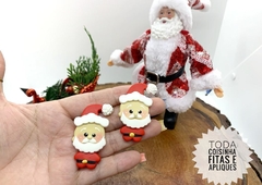 APLIQUE BISCUIT PAPAI NOEL 3 - UNIDADE