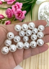 PÉROLA PARA PULSEIRAS 14 MM - BRANCO PEROLADO - 20 GRAMAS