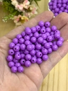 BOLA LEITOSA ROXO 8MM - LEI829 - 20 GRAMAS