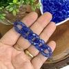 ELO PARA CORRENTE TRANSPARENTE AZUL COM GLITTER - 20 - ELO09 - UNIDADES