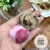 POM POM PELÚCIA MESCLADO - 2 UNIDADES DA MESMA COR
