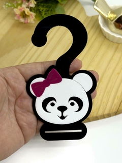 PORTA LAÇO ACRÍLICO PANDA - UNIDADE