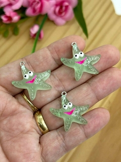 PINGENTE PARA PULSEIRA ESTRELA - PGT121 - 2 UNIDADES