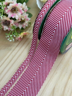 KIT FITA CHEVRON VERMELHA SINIMBU - FITA261 - 4 METROS