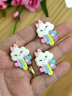 PINGENTE PARA PULSEIRA NUVEM - PGT120 - 2 UNIDADES