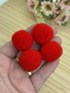 POMPOM FIBRA 30MM - PPM19 - 4 UNIDADES na internet