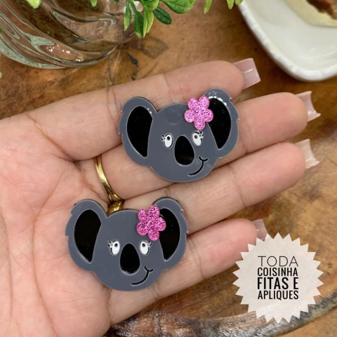 APLIQUE ACRÍLICO COALA - UNIDADE