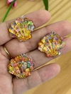PINGENTE PARA PULSEIRA CONCHA - PGT111 - 2 UNIDADES