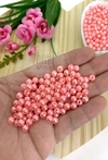 BOLA PLÁSTICA IRISADA PARA PULSEIRAS 6 MM - 20 GRAMAS SALMÃO