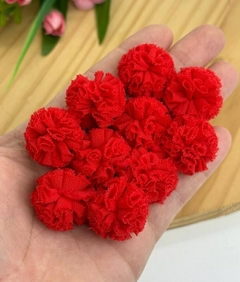 POMPOM DE MALHA 2,5 CM - 10 UNIDADES - Toda Coisinha Fitas e Apliques