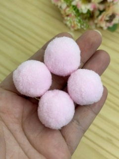 POMPOM FIBRA 30MM - PPM19 - 4 UNIDADES