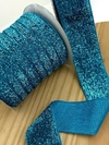 FITA LUREX IMPORTADA AZUL TURQUEZA - FITA246 - 2 METROS
