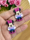 APLIQUE EMBORRACHADO ESCOLAR MINNIE - EMB416 - 2 UNIDADES
