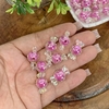 BALINHA ACRÍLICA ENTREMEIO PARA PULSEIRAS LILÁS - CLR89 - 10 UNIDADES