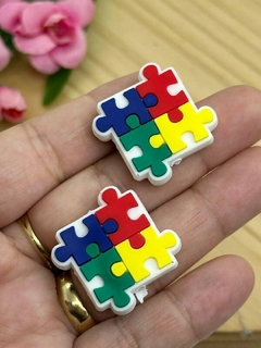 APLIQUE/ENTREMEIO EMBORRACHADO AUTISMO - EMB491 - UNIDADE - comprar online