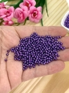 PÉROLA PARA PULSEIRAS 3 MM - 10 G ROXO