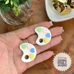 APLIQUE BISCUIT ESCOLAR AQUARELA - BSC273 - UNIDADE