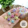 ESTRELA ACRÍLICA ENTREMEIO PARA PULSEIRAS - CLR94 - 10 UNIDADES