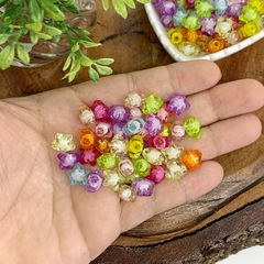 ENTREMEIO PARA PULSEIRAS ESTRELA ACRÍLICA 12 MM - EST 04 - 20 GRAMAS