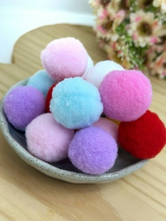POMPOM FIBRA 30MM - PPM19 - 4 UNIDADES - comprar online