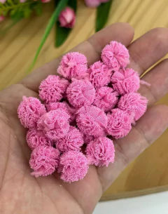 POMPOM DE MALHA 1,5 CM - 10 UNIDADES - Toda Coisinha Fitas e Apliques