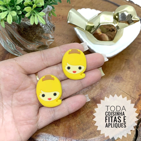 APLIQUE EMBORRACHADO PRINCESA 1 - UNIDADE