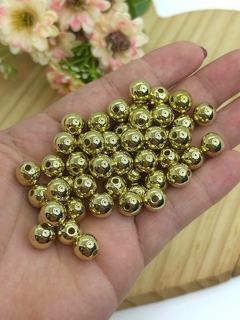 BOLA PARA PULSEIRAS DOURADA 10MM - BOL103 - 20 GRAMAS - comprar online