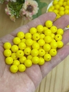 BOLA LEITOSA AMARELA 10MM - LEI102 - 20 GRAMAS