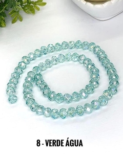 FIO DE CRISTAL 8 MM - FILEIRA - Toda Coisinha Fitas e Apliques