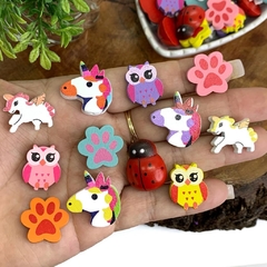 ENTREMEIO PARA PULSEIRAS BICHOS DIVERSOS - 5 UNIDADES