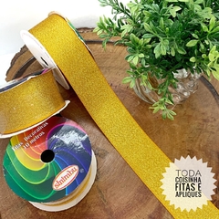 FITA LUREX SINIMBU AMARELO - 10 METROS