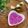 APLIQUE CONFETE MINI ESTRELA FIMO ROXO - 20 GRAMAS