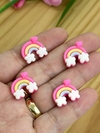 APLIQUE RESINA MINI ARCO IRIS - RSN118 - 3 UNIDADES