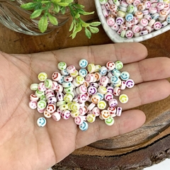 ENTREMEIO PARA PULSEIRAS SMILE REDONDO COLORIDO - SML03 - 20 GRAMAS