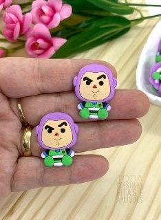 APLIQUE EMBORRACHADO BUZZ LIGHTYEAR TOY STORY - 2 UNIDADES