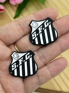 APLIQUE EMBORRACHADO TIME SANTOS - EMB495 - 2 UNIDADES - comprar online