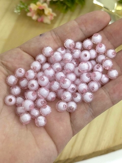 ENTREMEIO DISCO 8MM ROSA BEBÊ - DIS808 - 20 GRAMAS