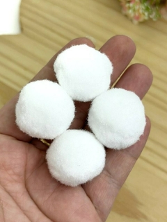 Imagem do POMPOM FIBRA 30MM - PPM19 - 4 UNIDADES